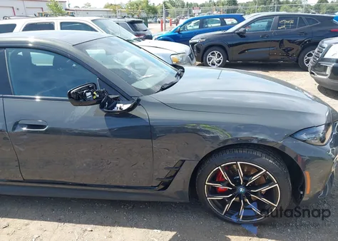 2024 BMW I4 Edrive40 из США, поврежденный, VIN WBY73AW08RFS87633